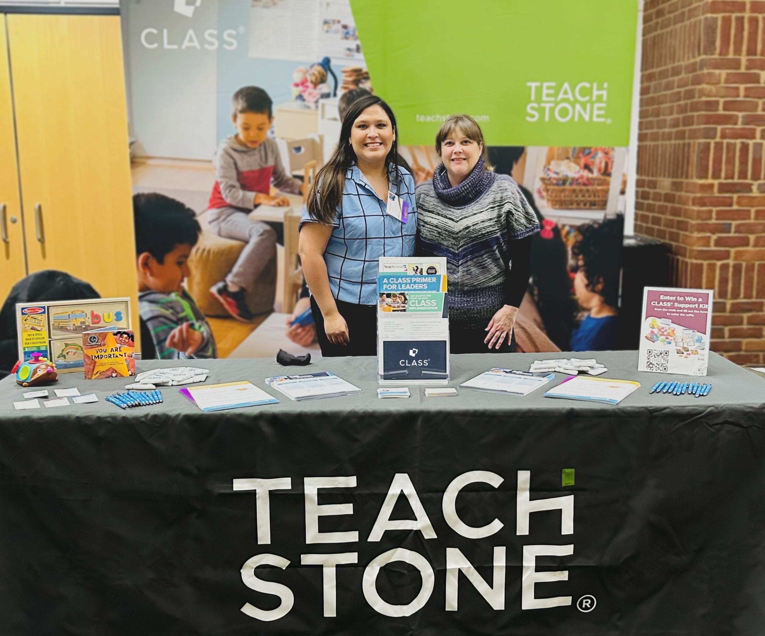 Teachstone Booth at a regional conference